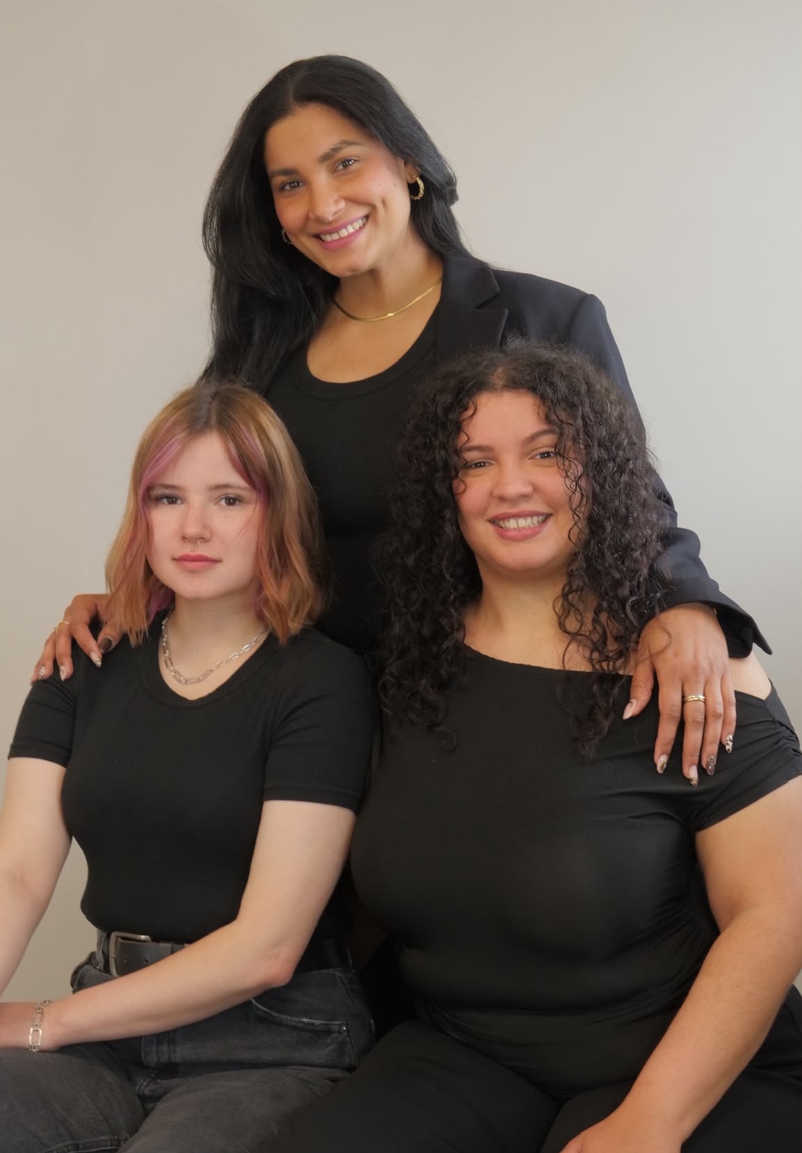 The Paradisse Studio team: Sofiia, Angely and Leslie
